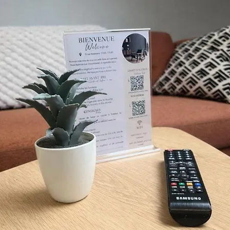 Le Traversiere - 7 Min Gare Et Centre - Bureau Apartman *