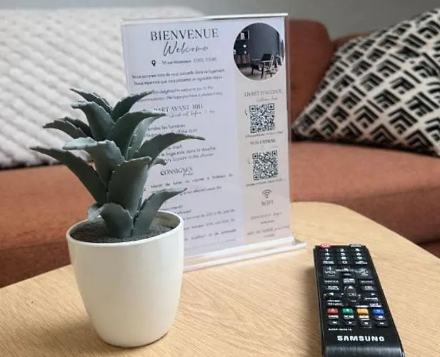 Le Traversiere - 7 Min Gare Et Centre - Bureau Apartman *